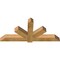 Ekena Millwork Kennewick Rough Sawn Timber Gable Bracket, Western Red Cedar, 72"W x 33"H x 6"D x 6"F, 11/12 Pitch GBW072X33X0606KEN00RWR - alternate 2